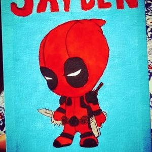 Custom character paintings w/ names
